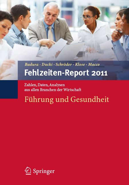Cover des Fehlzeiten-Reports 2011 Cover der WIdO-Publikation Fehlzeiten-Report 2011