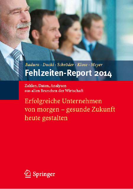 Cover des Fehlzeiten-Reports 2014 Cover der WIdO-Publikation Fehlzeiten-Report 2014