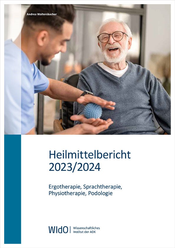 Cover des Heilmittelberichts 2023/2024