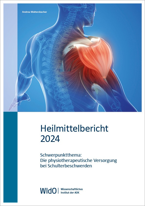 Cover des Heilmittelberichts 2024