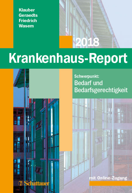 Cover des Krankenhaus-Reports 2018 Cover der WIdO-Publikation Krankenhaus-Report 2018