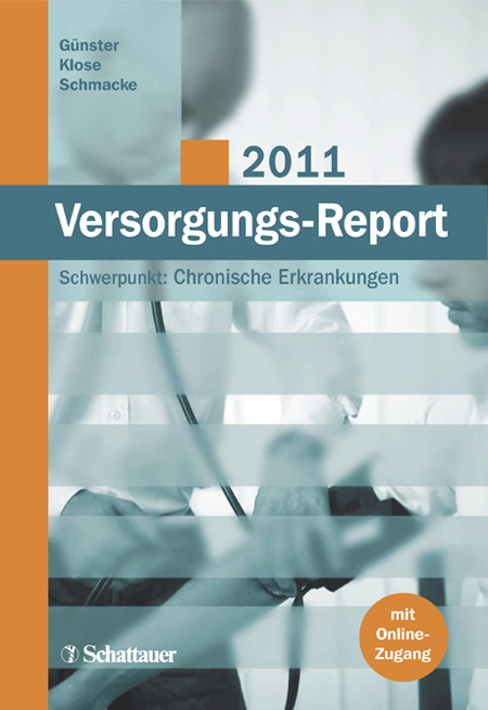 Cover des Versorgungs-Report 2011: Chronische Erkrankungen Cover der WIdO-Publikation Versorgungs-Report 2011: Chronische Erkrankungen