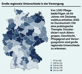 Große regionale Unterschiede in der Versorgung