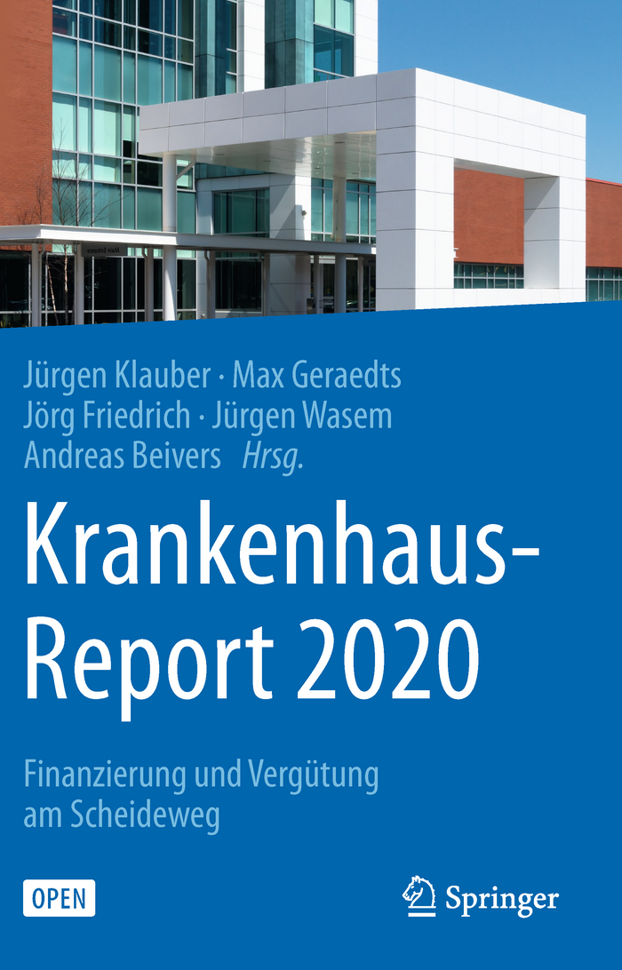 Cover des Krankenhaus-Reports 2020 Cover des Krankenhaus-Reports 2020 zum Thema Finanzierung und Vergütung
