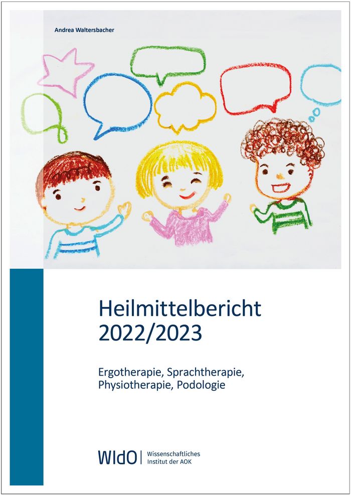 Cover des Heilmittelberichts 2022/2023